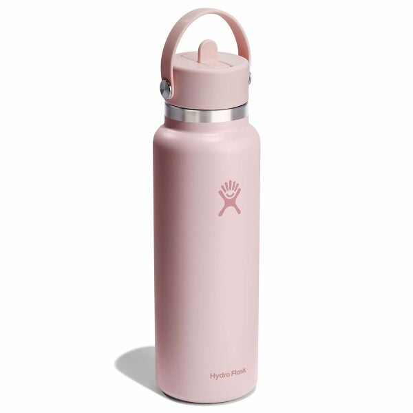 40 oz Wide Mouth with Flex Straw Cap - Tonal Trillium